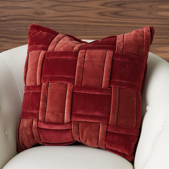 Plicare Velvet Woven Pillow