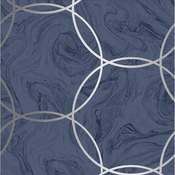 Aqueous Geo Wallpaper Sample Swatch