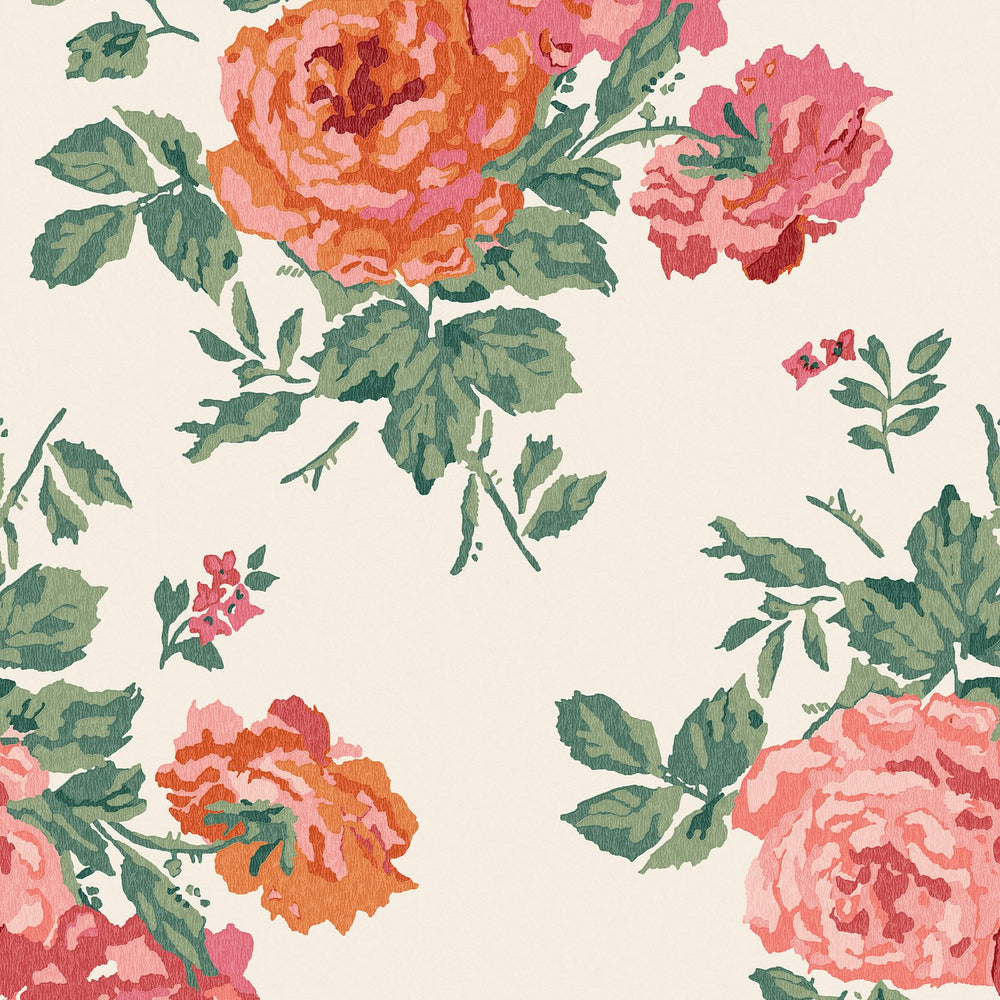 Cath Kidston Archive Rose Blue & Pink
