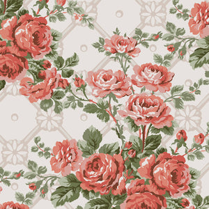 Country Roses Wallpaper Sample Swatch