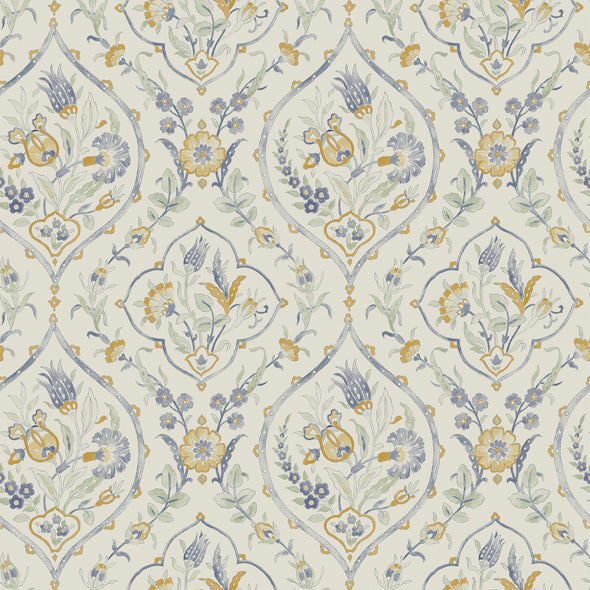 Foscot Damask Wallpaper Sample Swatch