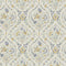 Foscot Damask Wallpaper Sample Swatch  option Pale Ochre Yellow Sample