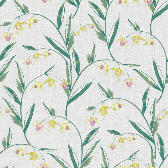 Fulwell Fuchsia Wallpaper Sample Swatch