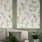 Hawling Irises Wallpaper