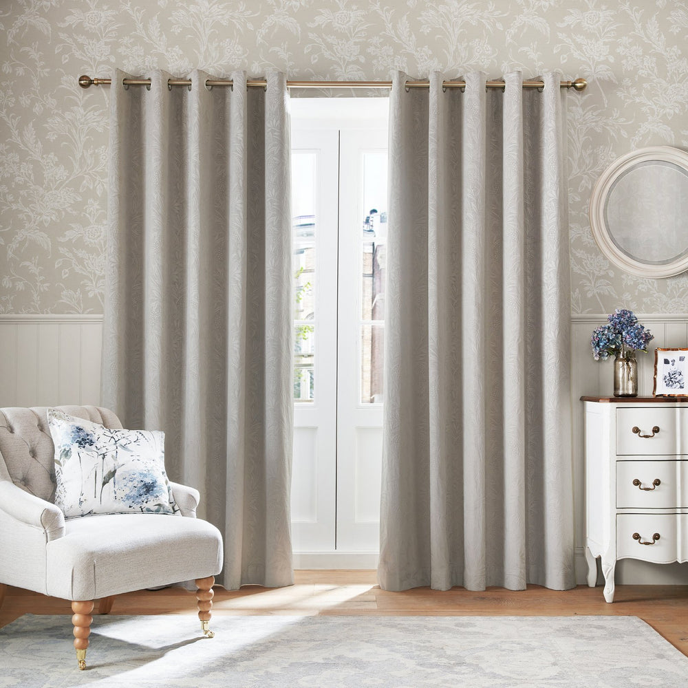Laura Ashley Laura Ashley Lloyd Dove Grey  Wallpaper