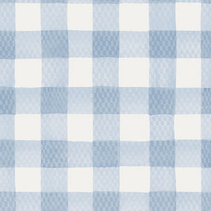 Painted Gingham Wallpaper Sample Swatch