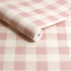 Painted Gingham Wallpaper