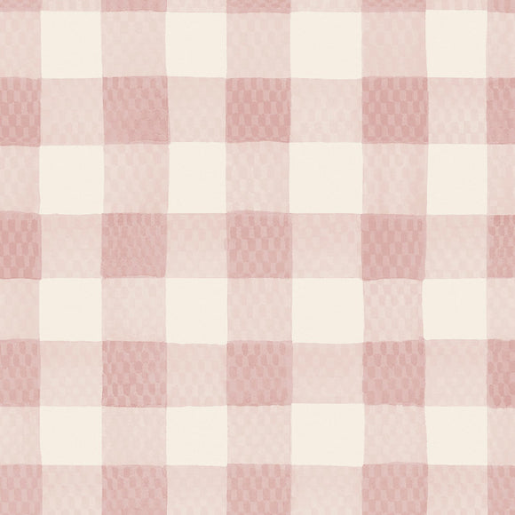 Painted Gingham Wallpaper