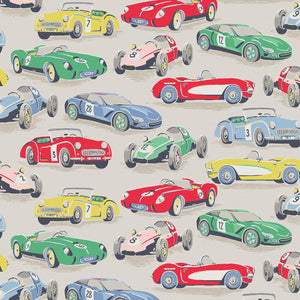 Vintage Cars Wallpaper Sample Swatch