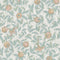 Bird & Pomegranate Wallpaper Sample Swatch  option Duck Egg Sample
