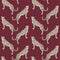 Nicole Miller Guepardo Wallpaper  option Oxblood