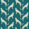 Nicole Miller Guepardo Wallpaper  option Teal