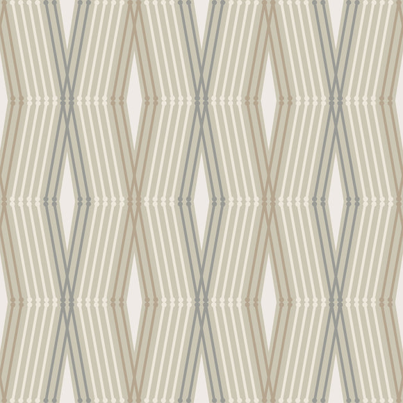 Nicole Miller Hard Edge Ogee Wallpaper