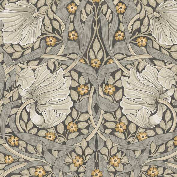 William Morris Pimpernel Blue Wallpaper Sample Swatch