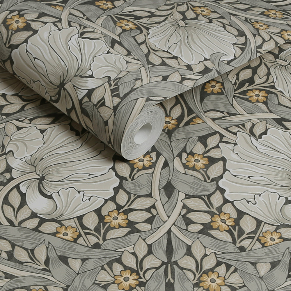 William Morris Pimpernel Blue Wallpaper