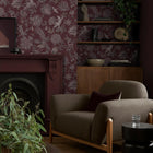 Eternal Weave Damson Wallpaper (Set of 2)