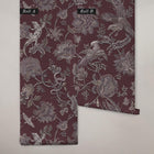 Eternal Weave Damson Wallpaper (Set of 2)