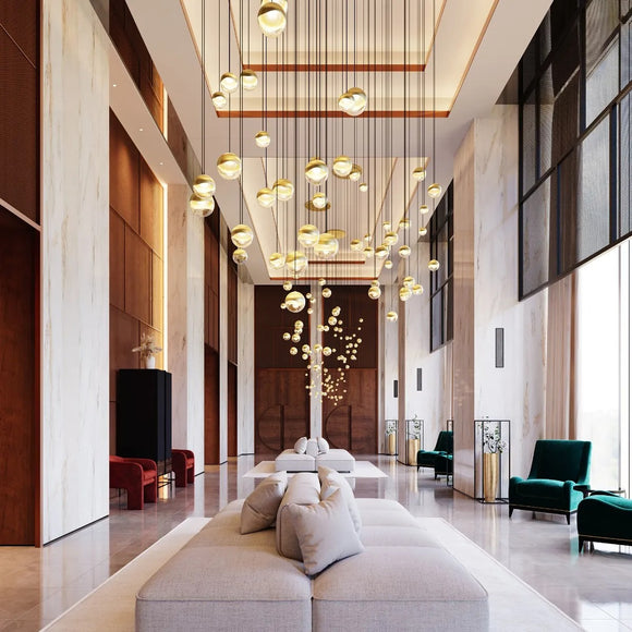 Grapes Five Light Pendant Light