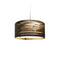 Drum Scraplight Pendant Light  option Natural