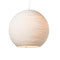 Sun Scraplight Pendant Light  option White