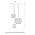 Ausi Scraplights Cluster Circular Pendant Light