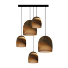 Bell Scraplights Cluster Circular Pendant Light