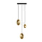 Chrona Cluster Circular Pendant Light  option 3 x Vertical
