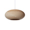 Disc Scraplight Pendant Light  option Blonde