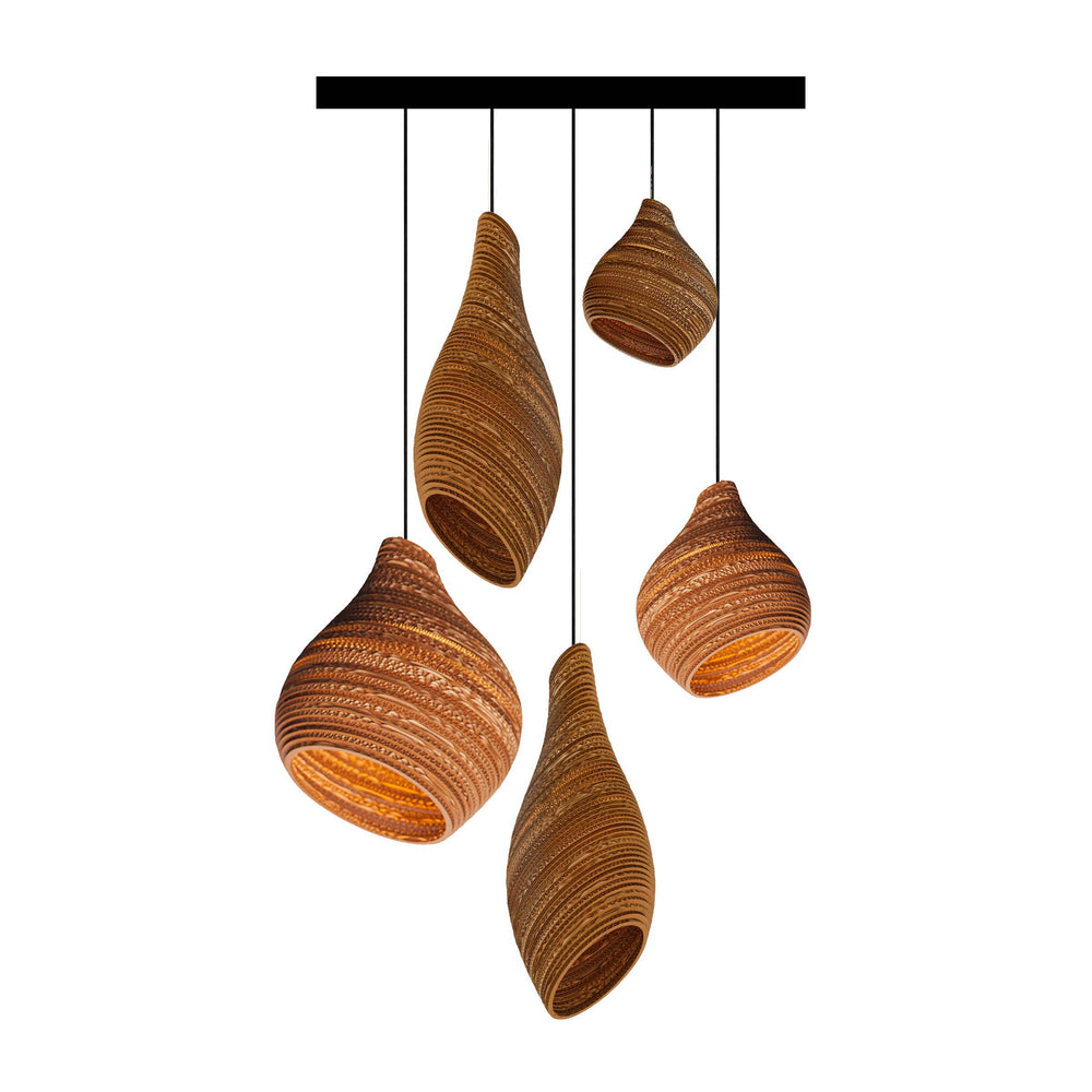 Hive Nest Scraplights Cluster Circular Pendant Light