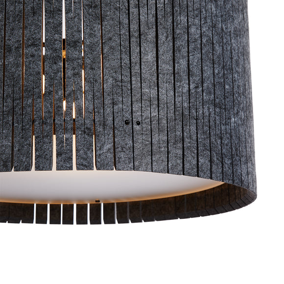 Kerflights Felt Drum Pendant Light