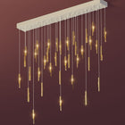 Loci Rain Rectangle Chandelier