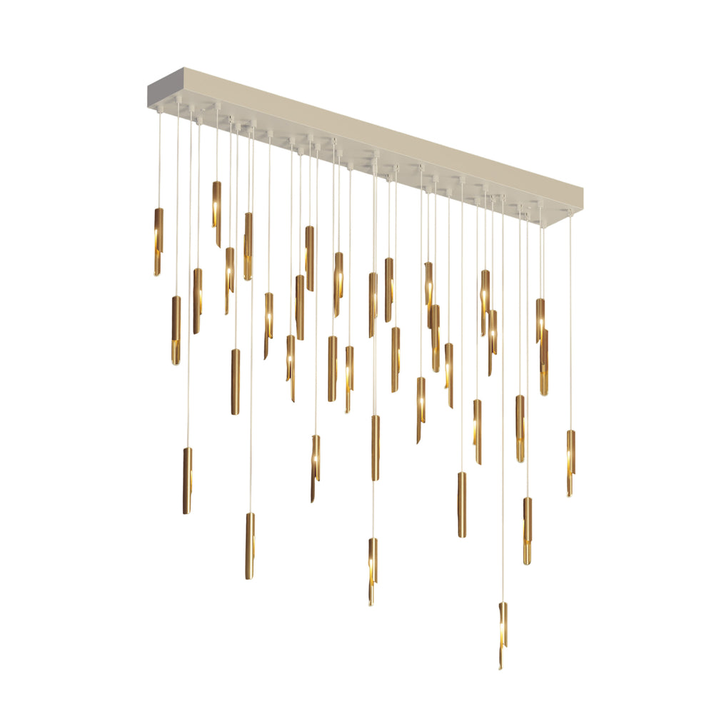 Loci Rain Rectangle Chandelier