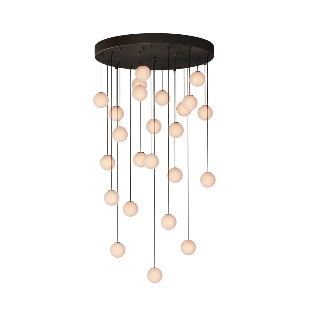 Loci Rain Round Chandelier