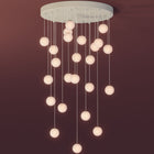 Loci Rain Round Chandelier