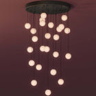 Loci Rain Round Chandelier
