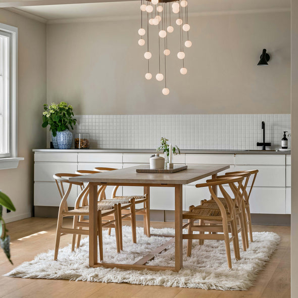 Loci Rain Round Chandelier