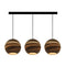 Moon Scraplights Cluster Linear Pendant Light  option All Medium