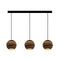 Moon Scraplights Cluster Linear Pendant Light  option All Small