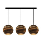 Moon Scraplights Cluster Linear Pendant Light