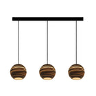 Moon Scraplights Cluster Linear Pendant Light