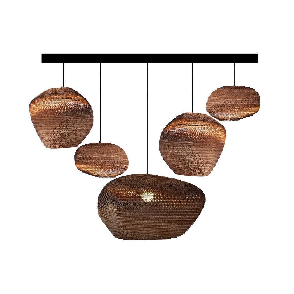 Pebble Scraplights Cluster Linear Pendant Light