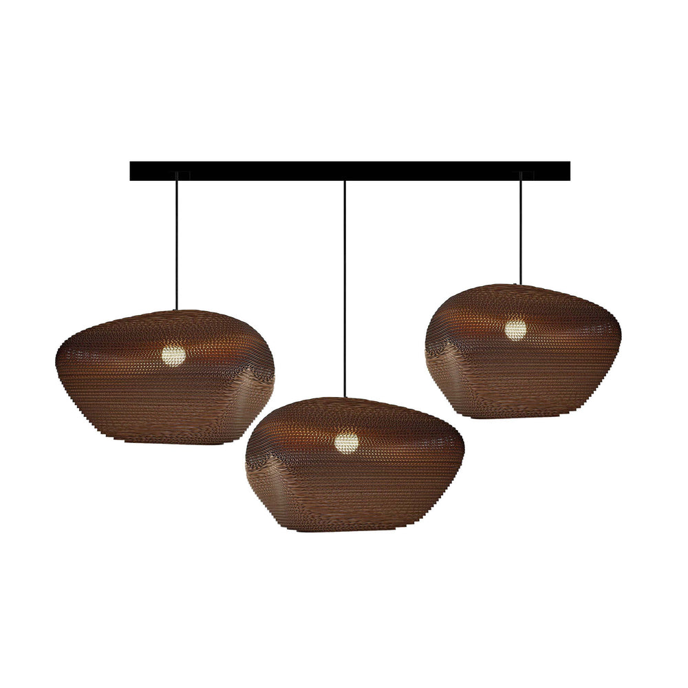 Pebble Scraplights Cluster Linear Pendant Light