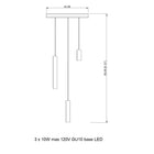 Roest Cluster Circular Pendant Light