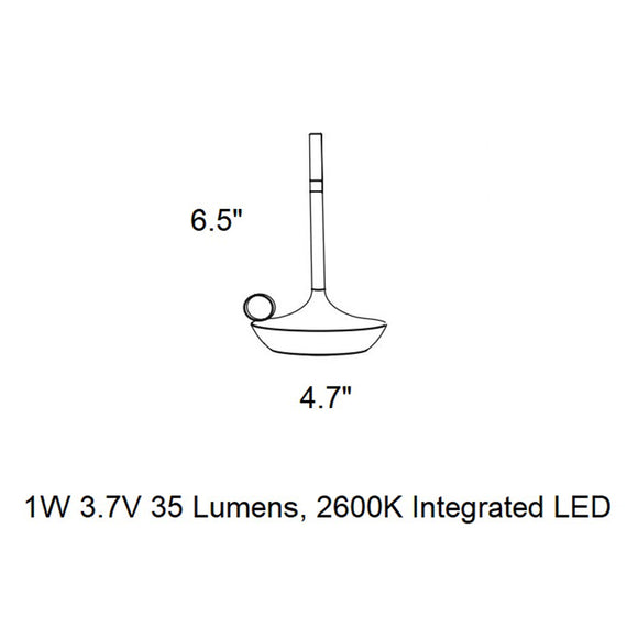 Wick Pro Portable Table Lamp
