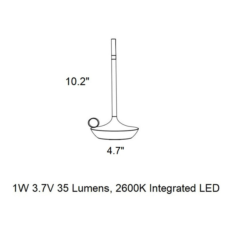 Wick Pro Portable Table Lamp