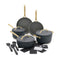 GP5 Nonstick 11-Piece Cookware Set with Champagne Handles  option Slate