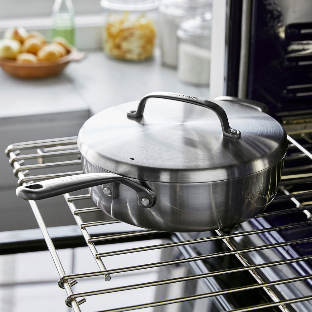 GP5 Saute Pan with Lid and Helper Handle