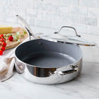 Valencia Pro Saute Pan with Lid and Helper Handle