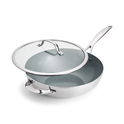 Valencia Pro Wok with Lid and Helper Handle