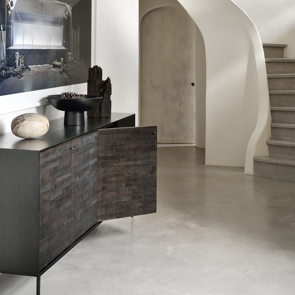 Grooves 3-Door Sideboard